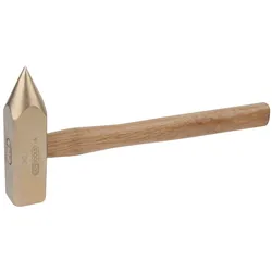 KS Tools BRONZEplus Loch--Durchschläger, mit Hickorystiel - 963.2133