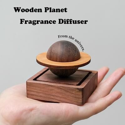 Multisell Products Hub Wooden Jupiter Diffuser Scented Home Decor & Fresh Air Essential Oil Diffuser For Dorms & Gifts Wooden Jupiter Diffuser Scented Home Decor & Fresh Air Essential Oil Diffuser For Dorms & Gifts