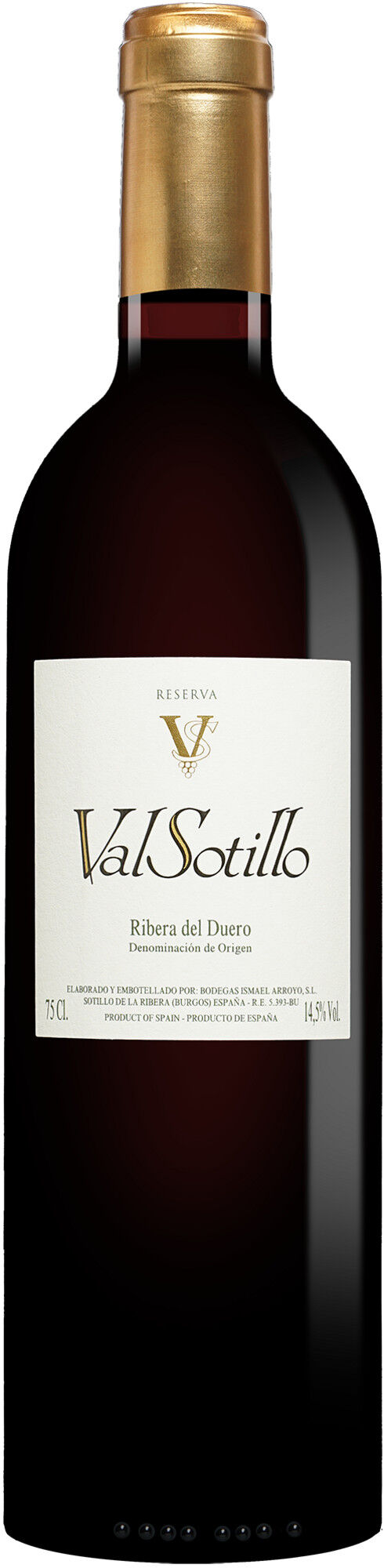 Val Sotillo - Ismael Arroyo Val Sotillo Viñedos Seleccionados Reserva 2019 14.5% Vol. Rotwein Trocken aus Spanien