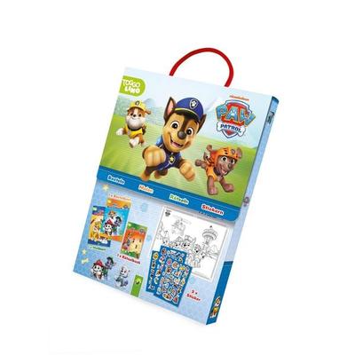 Paw Patrol Spaß-Set I Basteln - Rätseln - Stickern, Gebundene Ausgabe von , Schwager & Steinlein, 978-3-8499-5255-6