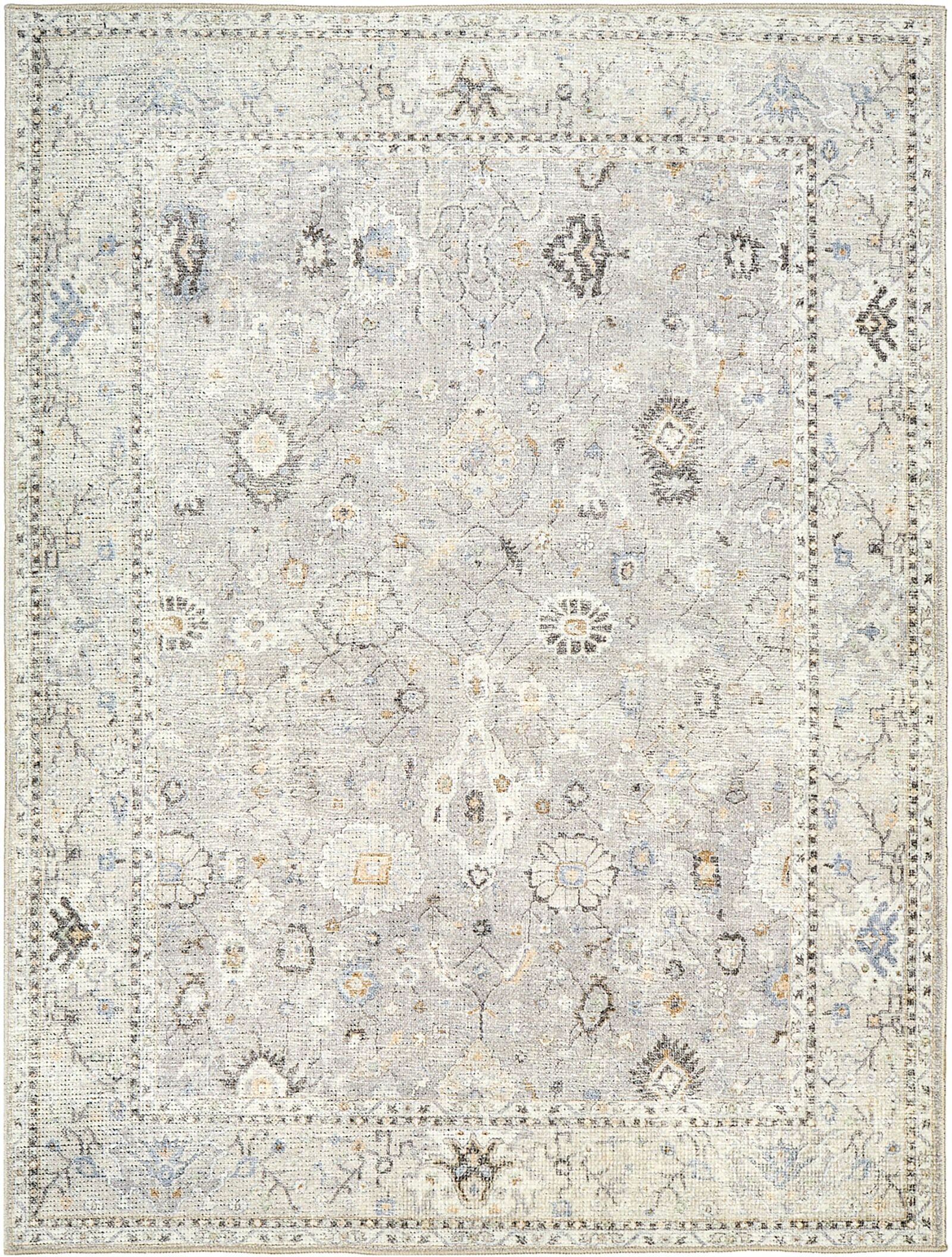 Teppich LIVABLISS "Davina", grau, B:160cm H:7,9mm L:213cm, Polyester, Teppiche, Teppich grau B : 160cm 1 Stk., 7,9mm, L: 213cm