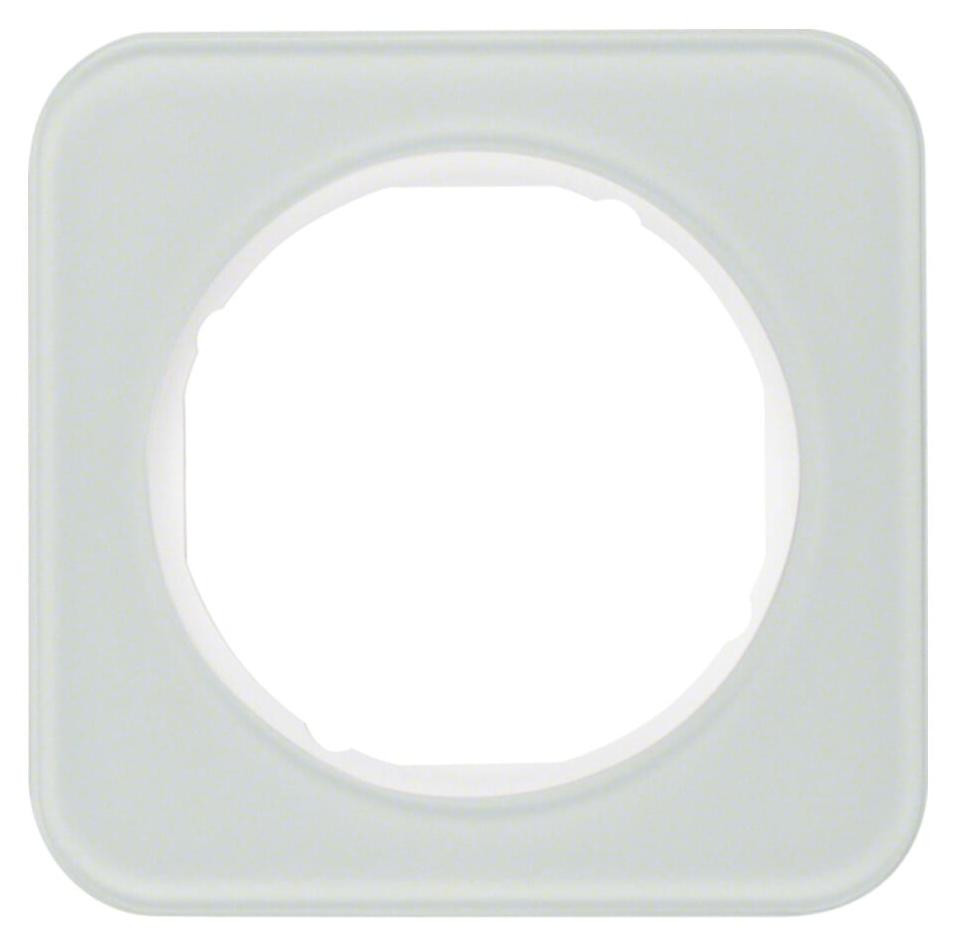 Berker Rahmen R.1 Glas Polarwit