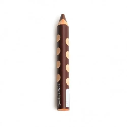 Dille & Kamille Kleurpotlood 3 in 1 met ergonomische grip, bruin