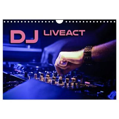 DJ Liveact (Wandkalender 2027 DIN A4 quer), CALVENDO Monatskalender