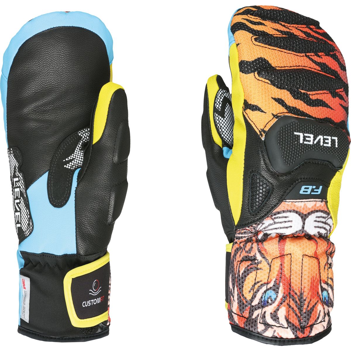 Level SQ JR CF Mitten orange (13) 4 4114JM-13-4