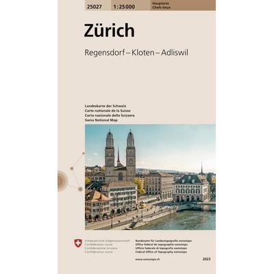 25027 Zürich, Sonstige von , Swisstopo, 978-3-302-25027-4