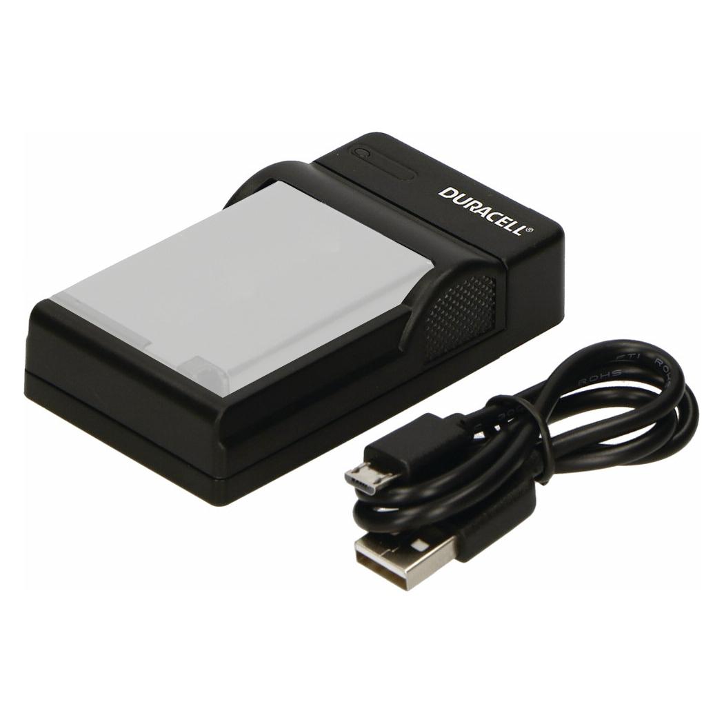 Duracell Ladegerät mit USB Kabel für DRC13L/NB-13L (Kamera Akku Ladegerät) (DRC5913)