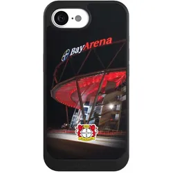 Nivocase Hülle für Apple iPhone 16e Handyhülle NIVOcore Case Schwarz Bayer 04 Leverkusen Offizielles (Apple iPhone 16e), Smartphone Hülle, Schwarz