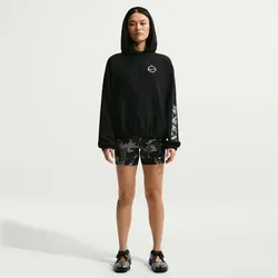 NIKE Sportswear Street Graphics Hoodie Damen 010 - black/college grey S