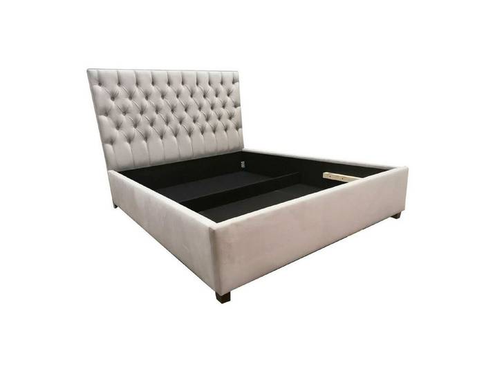Xlmoebel Bett Chesterfield Bett mit Polsterdesign für gehobene Ansprüche (Bett), Hergestellt in Europa