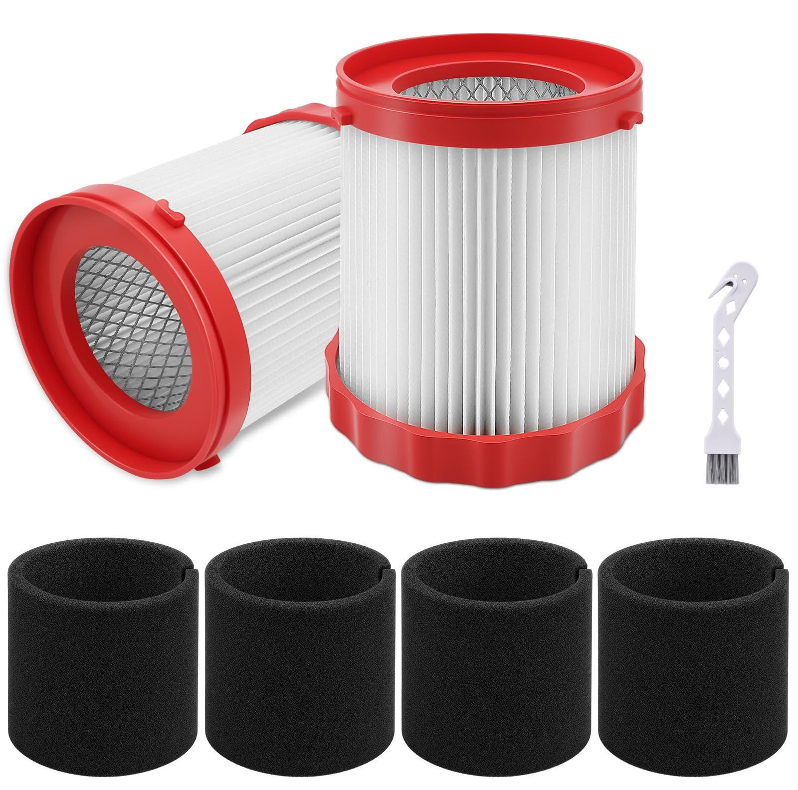 Selius 2 stuks reservefilters voor 18V industriële stofzuiger GAS 18V-10 L