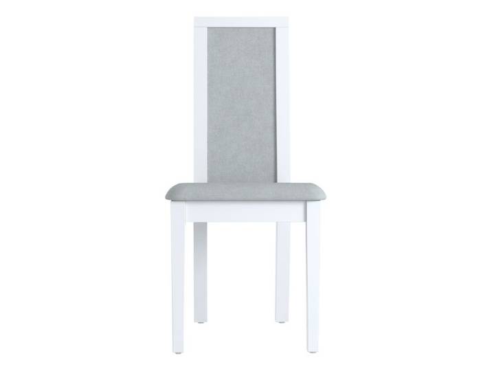 Chaise INSTA blanc brillant/ décor chêne