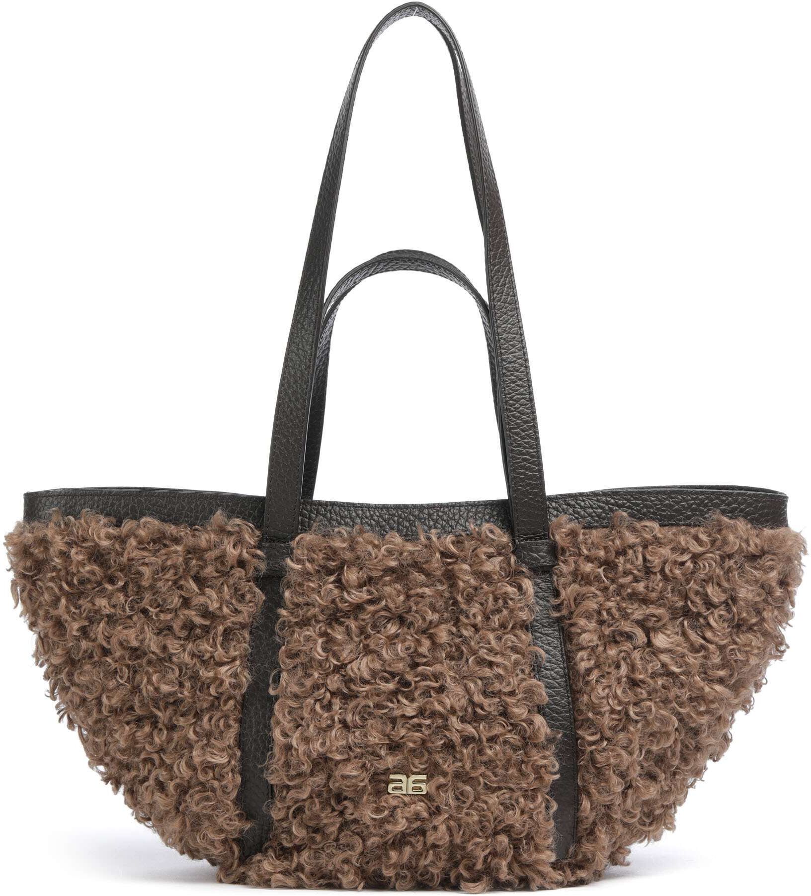 Abro Latxa Cosmo Medium Shopper, braun