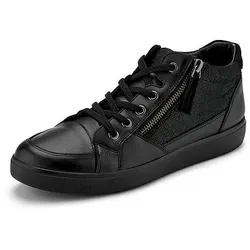 Knöchelhoher Sneaker Rapid Hotter schwarz, 43