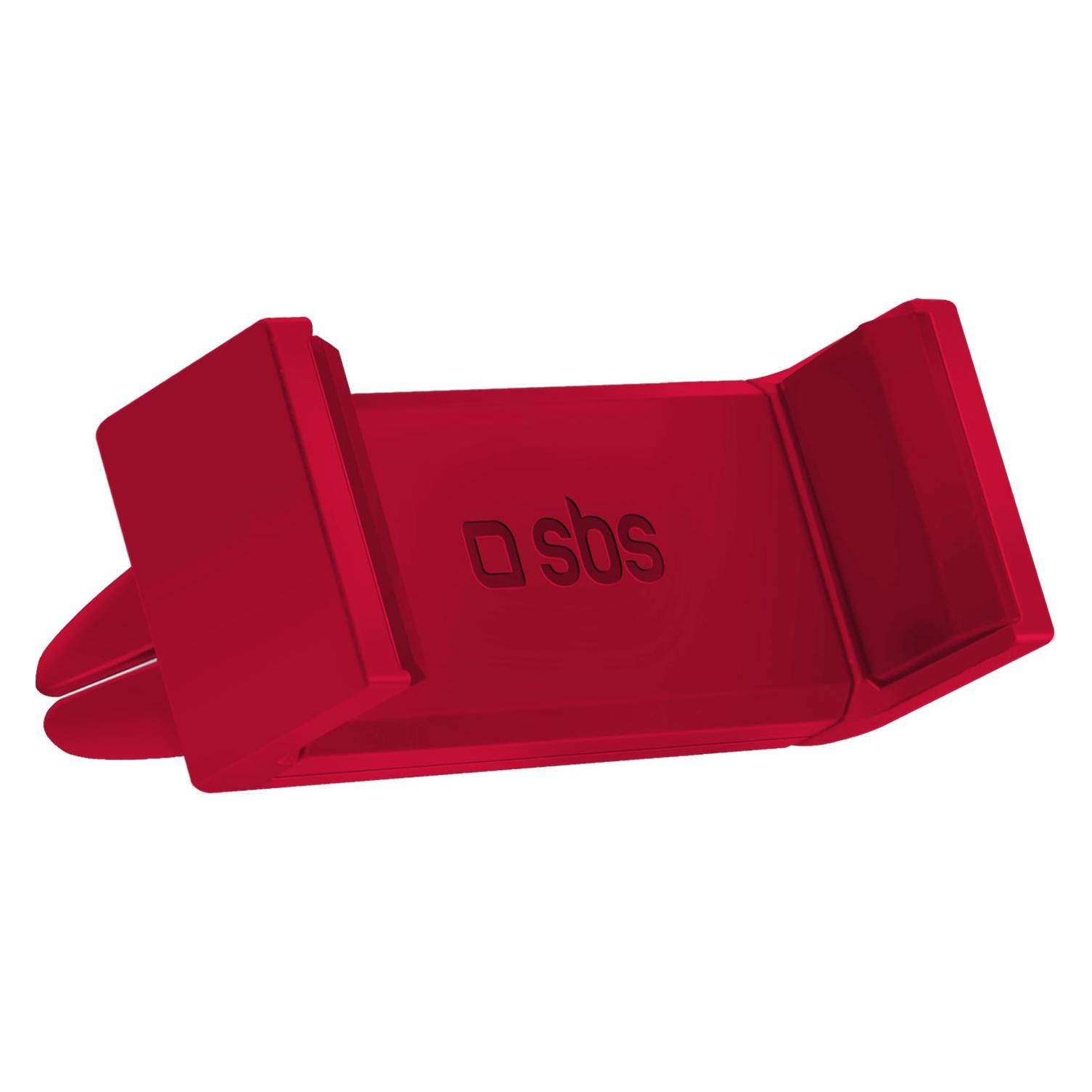 SBS Lftungsschlitz-Universalhalterung rot (80mm) (TESUNSUPCLIPR)
