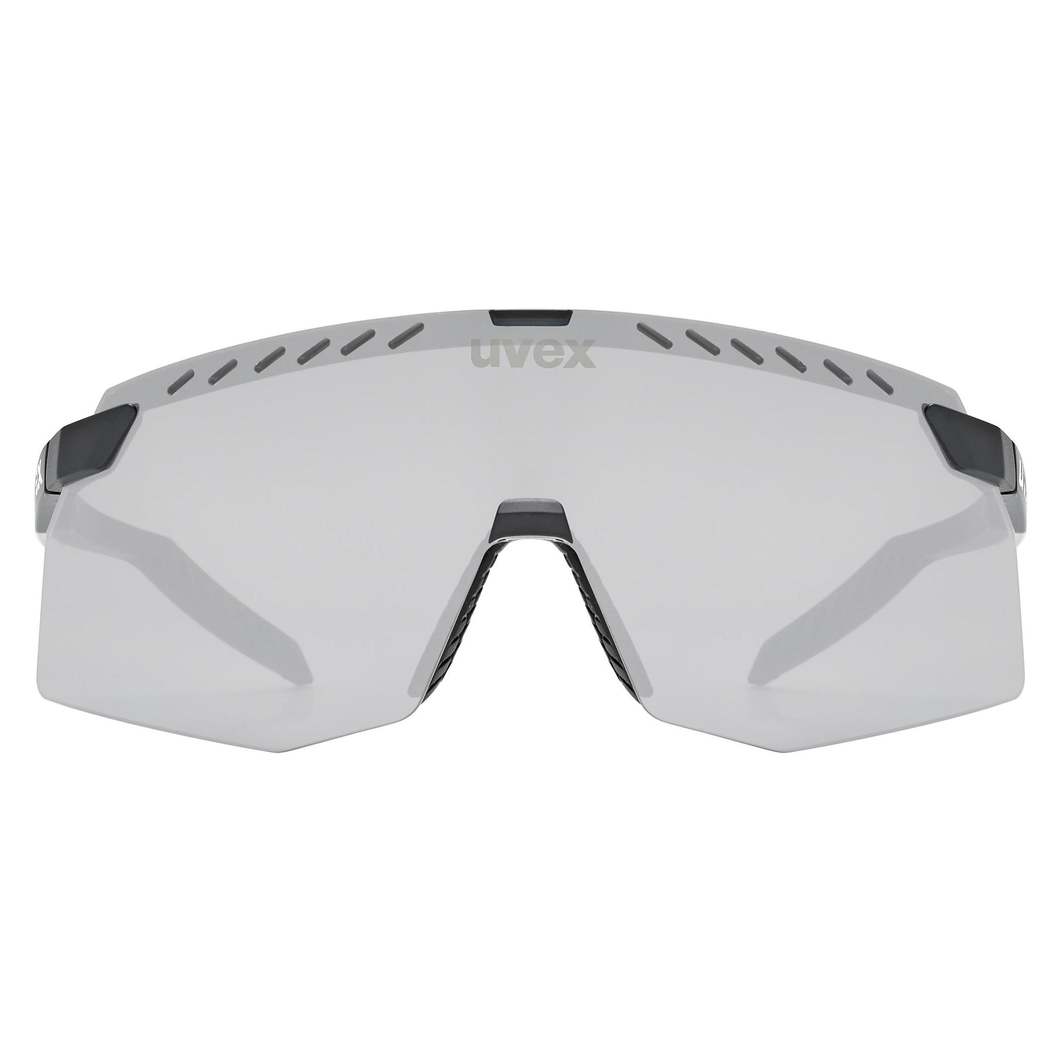 Uvex pace stage (black matt (silver), Mirror Silver) (534013)