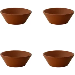 Tapas Schale Classico 11 cm 20 cl Braun Steingut 4 Stück