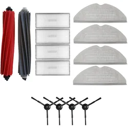 Roboparts Zubehör-Set für Roborock S8 S8+ S8 Plus, Staubsauger Roboter Zubehör