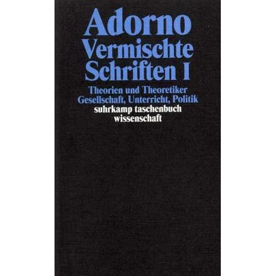Gesammelte Schriften in 20 Bänden, Set von Theodor W. Adorno, Suhrkamp, 978-3-518-29320-1