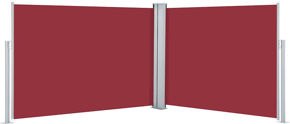 Dakota Fields 1000cm W x 0.285cm D Fabric Cover Motorised Retractable Side Awning Blue 120cm W x 1000cm D