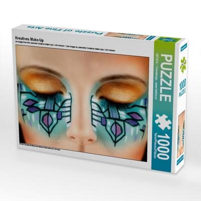 CALVENDO Puzzle Kreatives Make-Up | 1000 Teile Lege-Größe 64x48cm Foto-Puzzle für glückliche Stunden