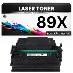 Toner kompatibel für HP CF289X(89X) LaserJet Enterprise MFP M528dn/M528f LaserJet Enterprise Flow MFP M528c/M528z LaserJet Enterprise M507x/M507n/M507dn in Schwarz