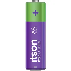 Itson itsRECHARGE Mignon (AA)-Akku NiMH 1.2 V 8 St. (8 Stk., AA), Batterien + Akkus