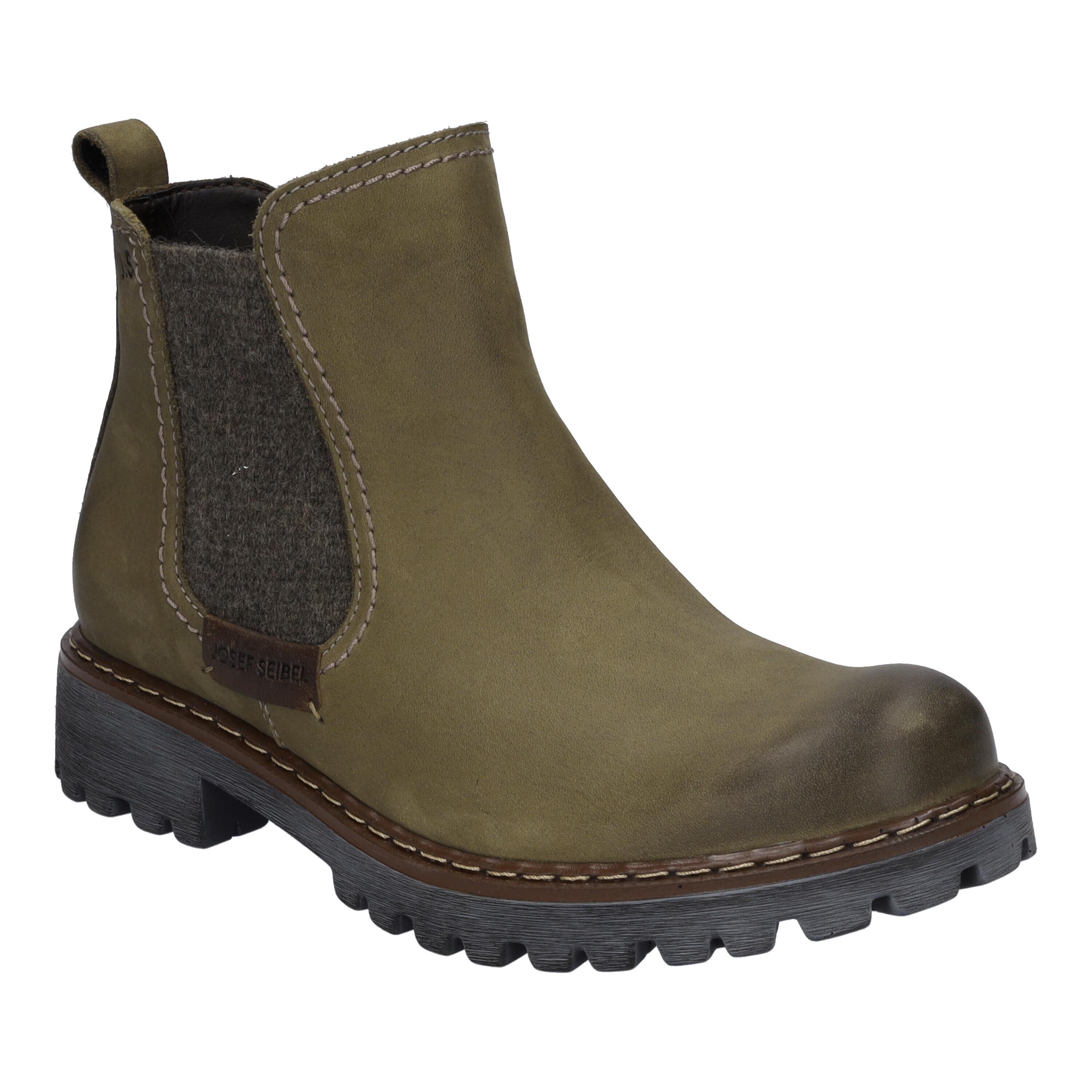 JOSEF SEIBEL Marta 03 | Stiefelette für Damen | Grün Marta 03, oliv-kombi