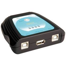 VALUE Manueller USB 2.0 Druckerswitch, 4fach 14.99.5034