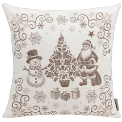 Kissenhülle TWINKLE (BH 45x45 cm) - weiß - BH 45x45 cm