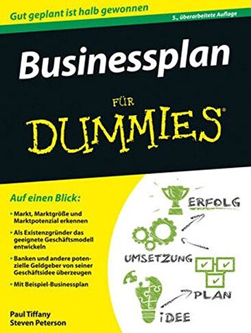Paul Tiffany - Businessplan für Dummies - Preis vom 10.10.2026 11:48:34 h