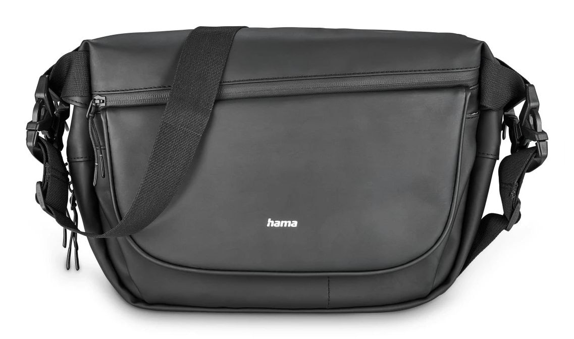Hama 121355 Crossbody Kameratasche für Jede Marke 330 x 80 x 230 mm (Schwarz) 00121355