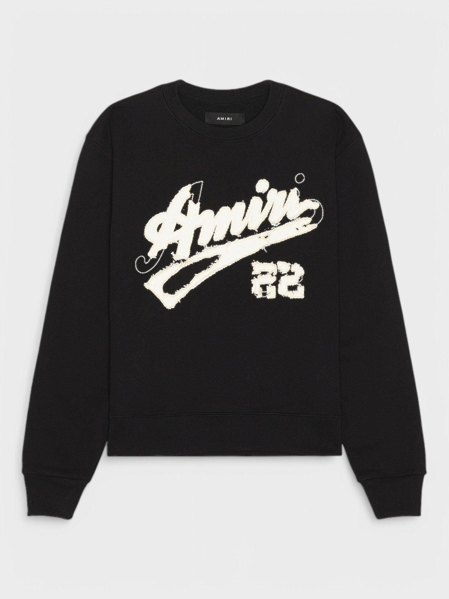 Amiri 22 Crewneck Zwart