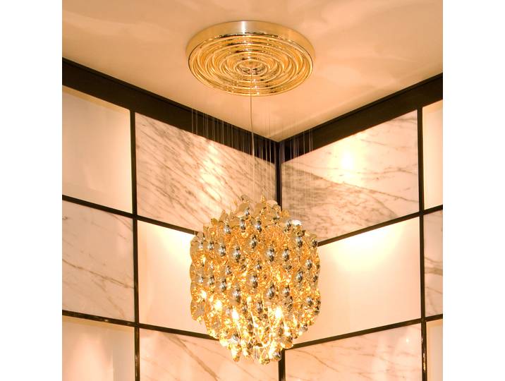 Spiral SP01 Or - Verpan - Salon / séjour - Design - Plastique - À ampoule unique