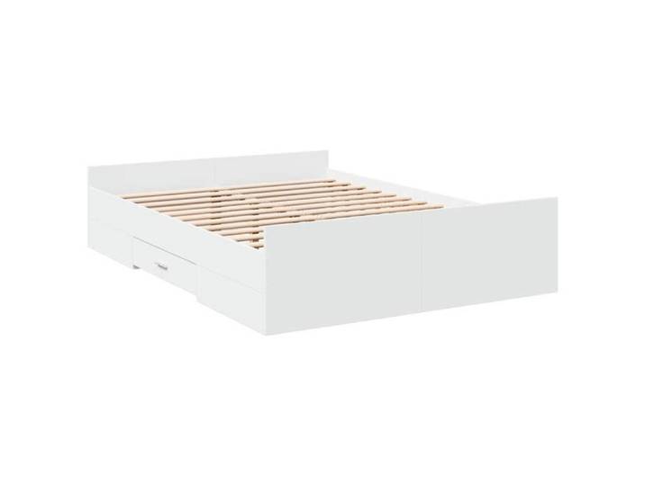 CONFORTHA®Structure de lit avec tiroirs sans matelas blanc 120x190 cm - Lit & accessoires (14510)