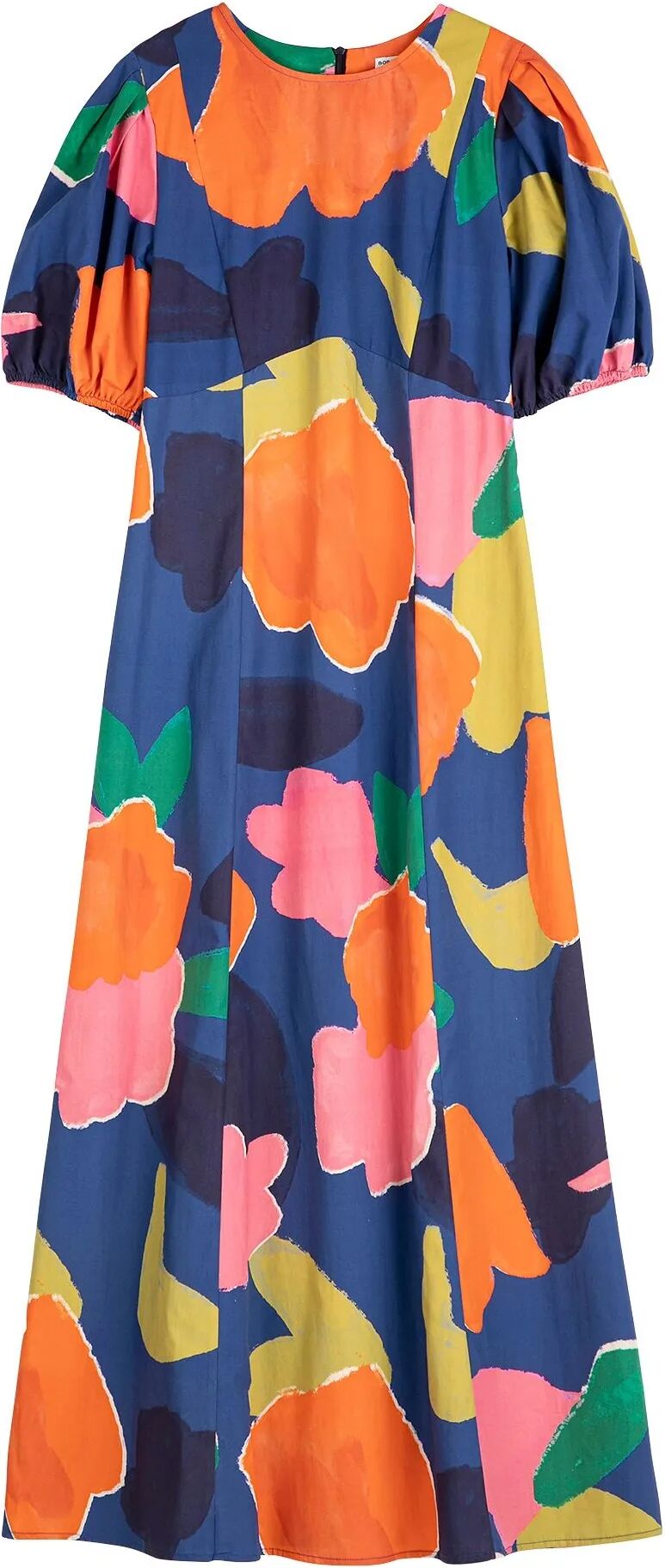 Bobo Choses Robe Blooming Color Coton Bio Bleu M