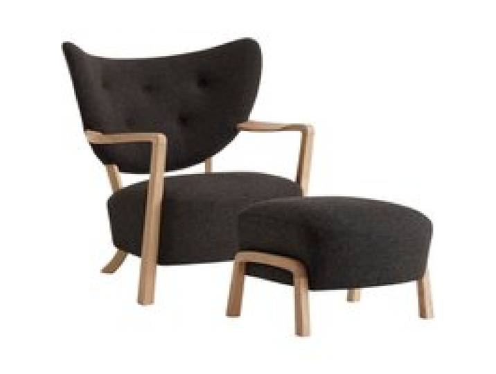 &Tradition - Wulff Atd2 Sessel And Atd3 Pouf