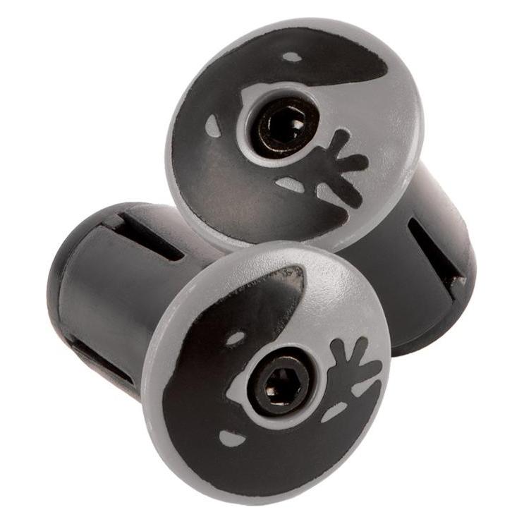 Lizard Skins DSP Bar Tape Plugs - Cool Gray - New22 (LI9020.GRY)