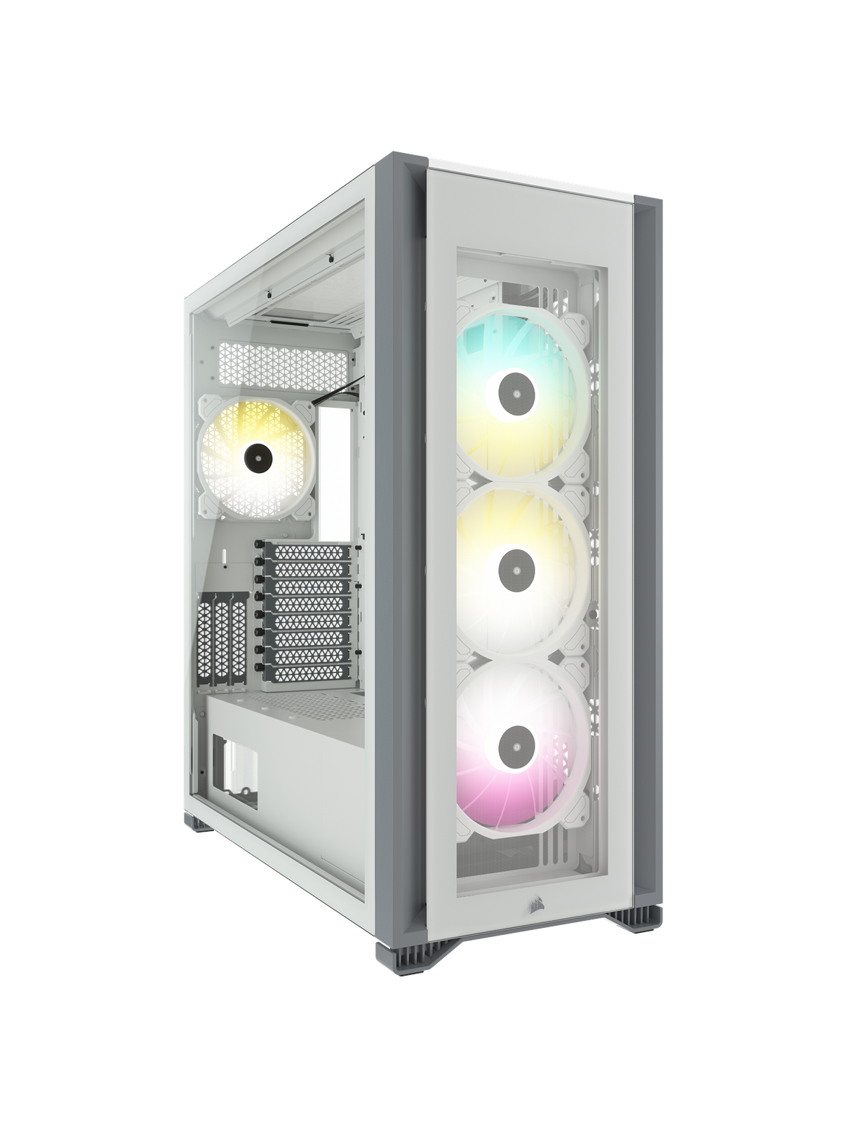 Corsair iCUE 7000X RGB TG - White - Gehäuse - Fulltower - Weiß