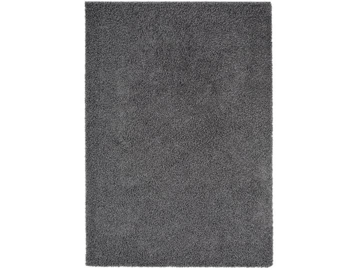benuta Hochflorteppich Swirls Dunkelgrau 80x150 cm, Beton Optik, Rechteckig, 80x150 cm, wasserabweisend, Teppiche und Böden, Teppiche, Hochflorteppiche & Shaggys
