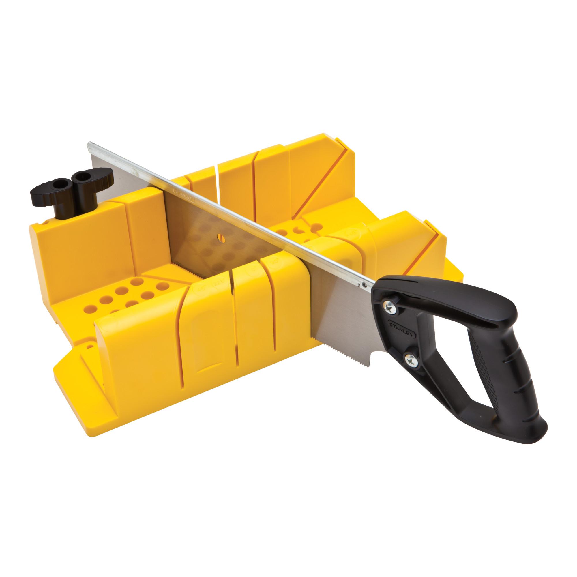 Stanley Gehrungslade PVC 300mm, mit Säge (1-20-600)