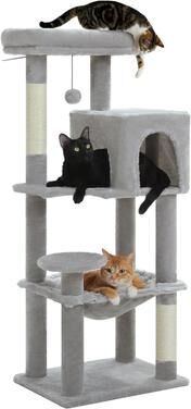 Inspire Essentials Multi Level Cat Tree Tower With Hammock And Scratching Posts 4