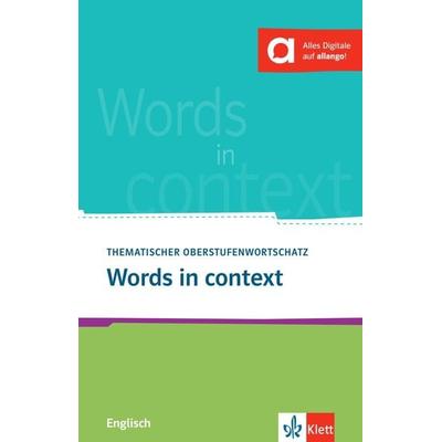 Words in Context, Taschenbuch von Louise Carleton-Gertsch, Klett Sprachen GmbH