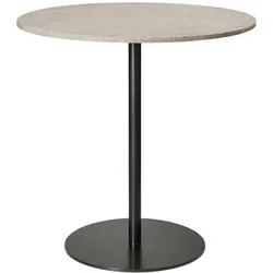Mater Mater Cafe Tisch, Ø 70 cm, wood waste grey
