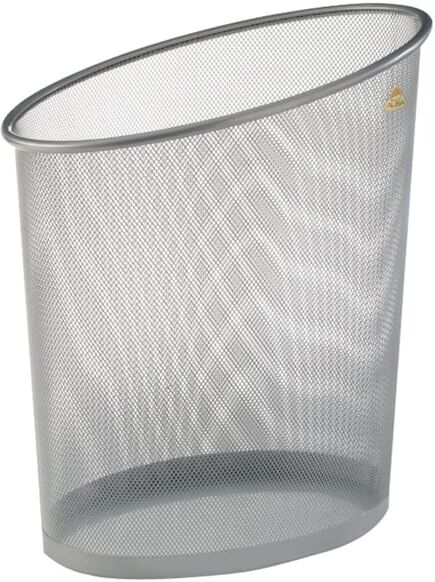 Papperskorg ALBA 20L silver