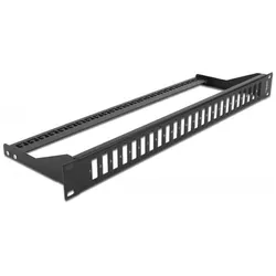 Delock 48,30cm (19") LWL Panel für 24 x SC Duplex / LC Quad, Server Zubehör, Schwarz