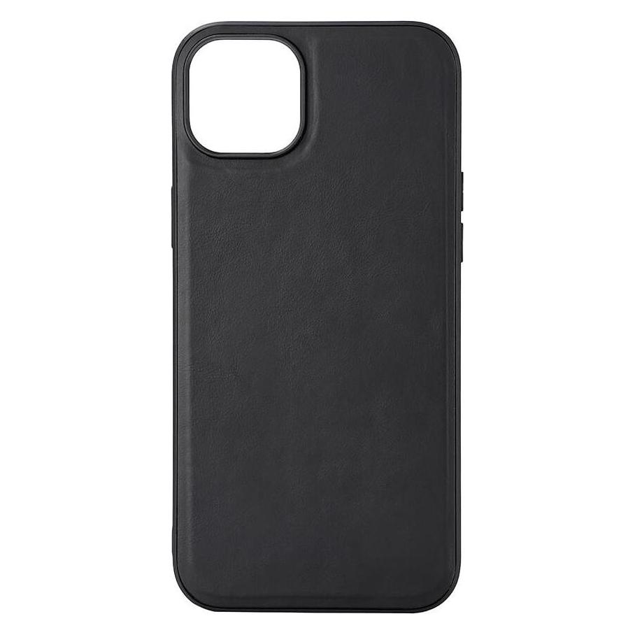 Carl BUFFALO Backcover Leder Mag Series iPhone 15 Plus Schwarz (Apple iPhone 15 Plus) (590108)