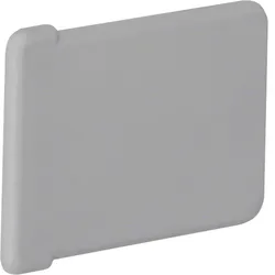 Hager Endstück  V-Kanal BA6 40x25 grau