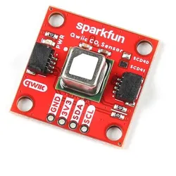 SparkFun CO2 Luftfeuchtigkeits- und Temperatursensor SCD40, Sensirion PASens, 0-40.000 ppm CO2