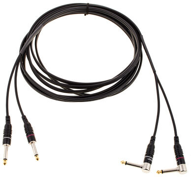 Sommer Cable SC Onyx Twin Jack II 5.00 Schwarz